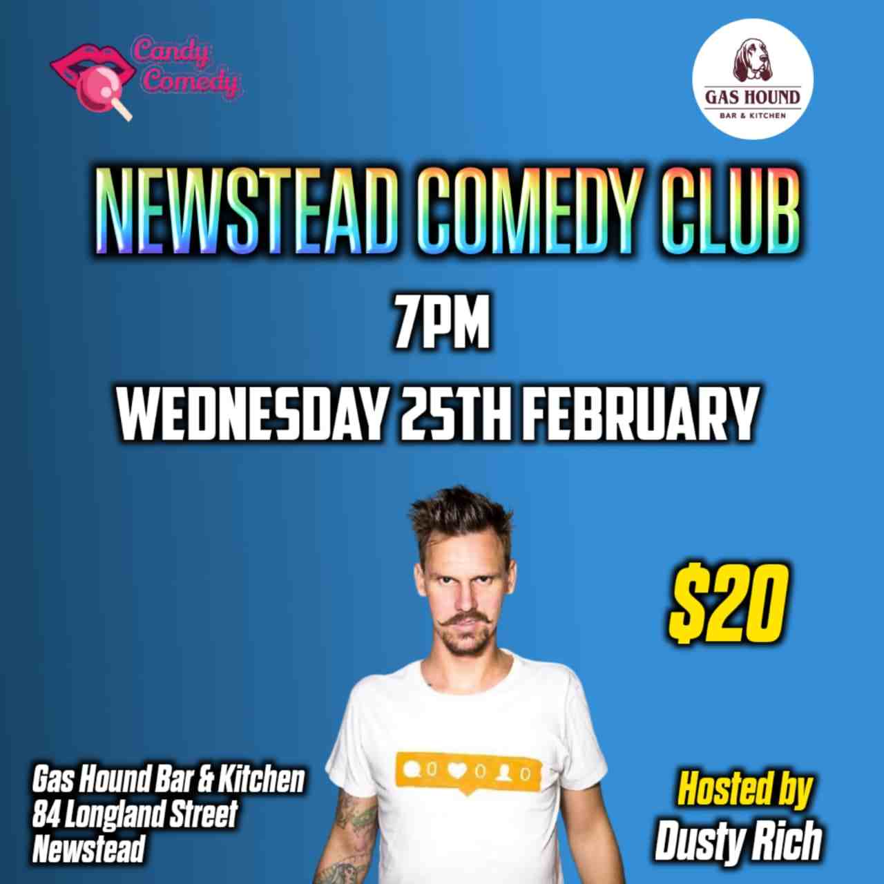 Newstead Comedy Club - Candy Comedy